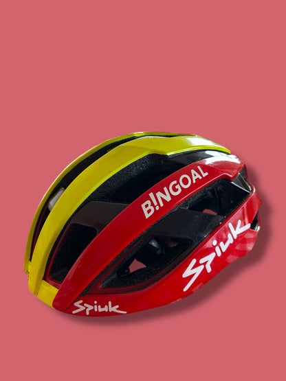 Spiuk Helmet Team Rider Issued| Bingoal Spiuk| Pro Cycling Kit