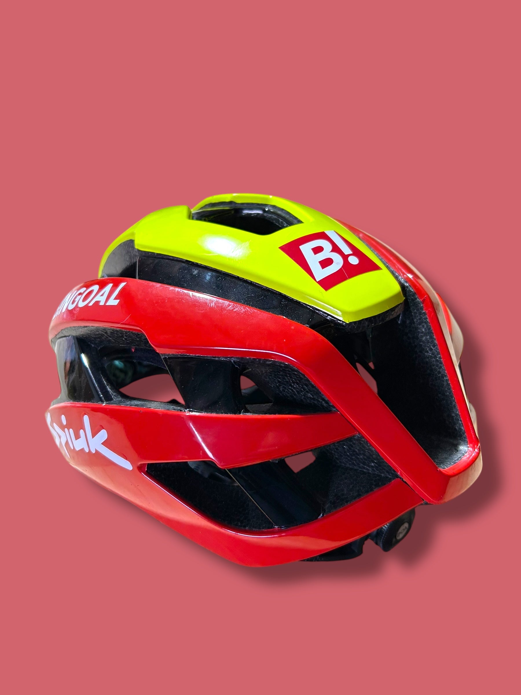 Spiuk Helmet Team Rider Issued| Bingoal Spiuk| Pro Cycling Kit
