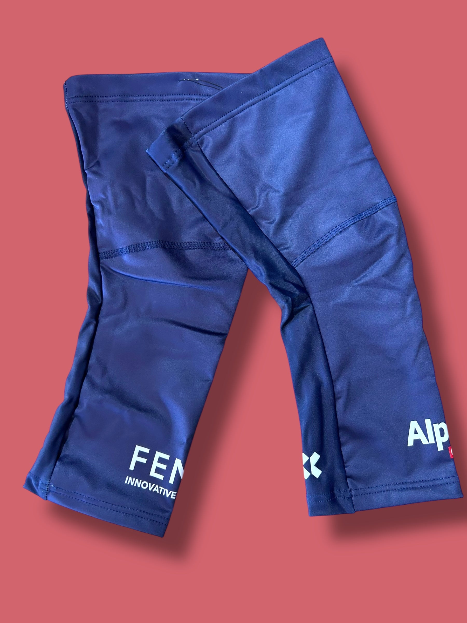 Knee  Warmers Waterproof  Thermal Fleece Rider Race Issued  | Alpecin Deceuninck Kalas| Pro Cycling Kit