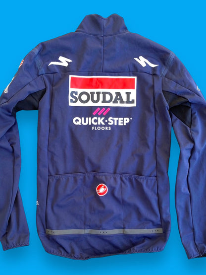 Light Gabba Jacket Perfetto Waterproof | Castelli | Soudal Quick-Step | Pro Team Cycling Kit