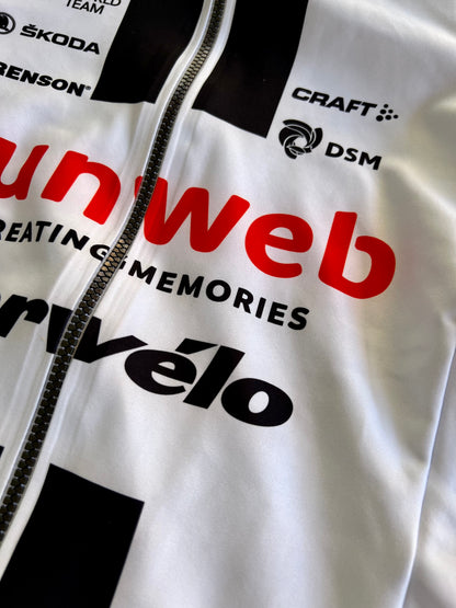 Sunweb 2020 | Craft White Short Sleeve Winter Gabba Jersey |  Size S | Rider-Issued Pro Team Kit